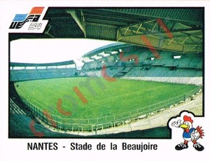 26 Nantes - Stade De La Beaujoire – UEFA Euro France 1984 Panini