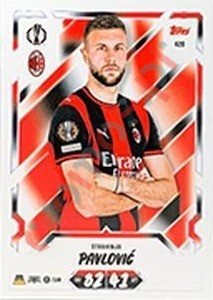 428 Strahinja Pavlović – Topps UEFA Champions League & Europa League 2026-2027. Match Attax