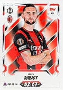 430 Adrien Rabiot – Topps UEFA Champions League & Europa League 2026-2027. Match Attax