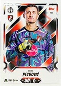100 Djordje Petrović – Topps UEFA Champions League & Europa League 2026-2027. Match Attax