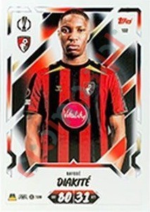102 Bafodé Diakité – Topps UEFA Champions League & Europa League 2026-2027. Match Attax