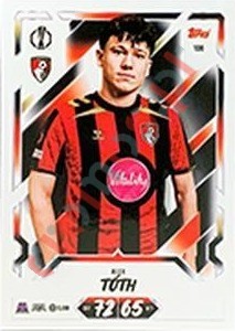106 Alex Toth – Topps UEFA Champions League & Europa League 2026-2027. Match Attax