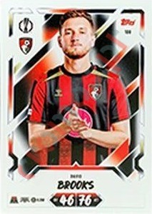 108 David Brooks – Topps UEFA Champions League & Europa League 2026-2027. Match Attax