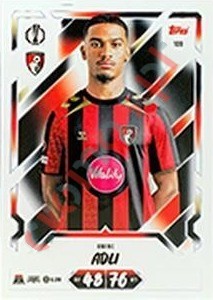 109 Amine Adli – Topps UEFA Champions League & Europa League 2026-2027. Match Attax