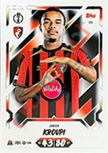 111 Junior Kroupi – Topps UEFA Champions League & Europa League 2026-2027. Match Attax