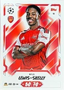 14 Myles Lewis-Skelly – Topps UEFA Champions League & Europa League 2026-2027. Match Attax