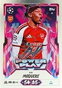 24 Noni Madueke – Topps UEFA Champions League & Europa League 2026-2027. Match Attax