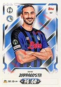 407 Davide Zappacosta – Topps UEFA Champions League & Europa League 2026-2027. Match Attax