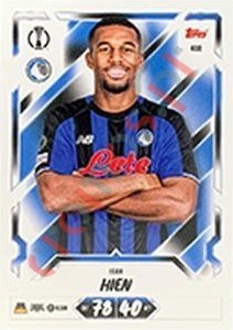 408 Isak Hien – Topps UEFA Champions League & Europa League 2026-2027. Match Attax
