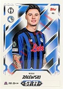 415 Nicola Zalewski – Topps UEFA Champions League & Europa League 2026-2027. Match Attax