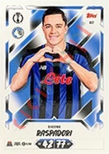 417 Giacomo Raspadori – Topps UEFA Champions League & Europa League 2026-2027. Match Attax