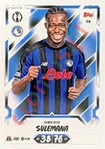 418 Kamaldeen Sulemana – Topps UEFA Champions League & Europa League 2026-2027. Match Attax