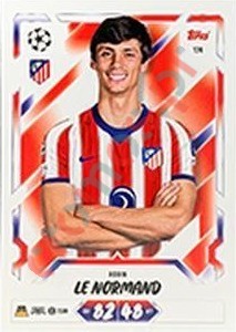 174 Robin Le Normand – Topps UEFA Champions League & Europa League 2026-2027. Match Attax