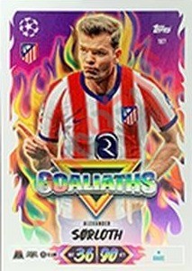 187 Alexander Sørloth – Topps UEFA Champions League & Europa League 2026-2027. Match Attax