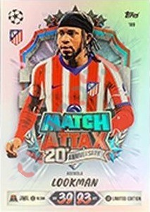 189 Ademola Lookman – Topps UEFA Champions League & Europa League 2026-2027. Match Attax