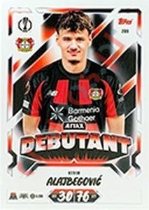 289 Kerim Alajbegović – Topps UEFA Champions League & Europa League 2026-2027. Match Attax