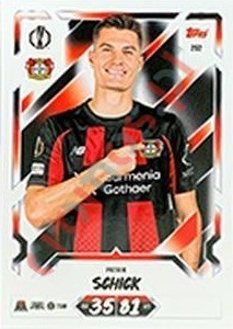 292 Patrik Schick – Topps UEFA Champions League & Europa League 2026-2027. Match Attax