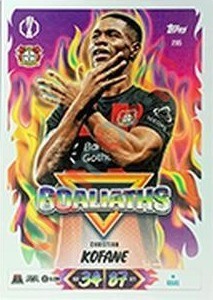 295 Christian Kofane – Topps UEFA Champions League & Europa League 2026-2027. Match Attax