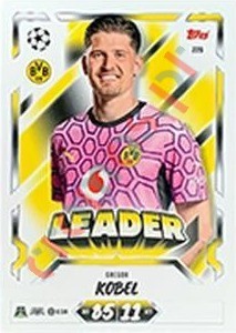 226 Gregor Kobel – Topps UEFA Champions League & Europa League 2026-2027. Match Attax