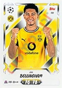 232 Jobe Bellingham – Topps UEFA Champions League & Europa League 2026-2027. Match Attax