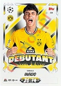 234 Samuele Inácio – Topps UEFA Champions League & Europa League 2026-2027. Match Attax