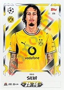 235 Fabio Silva – Topps UEFA Champions League & Europa League 2026-2027. Match Attax