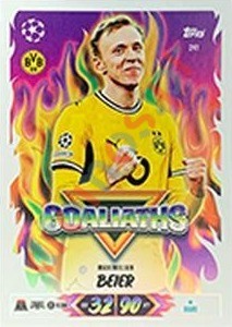 241 Maximilian Beier – Topps UEFA Champions League & Europa League 2026-2027. Match Attax