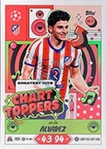 GH2 Julián Alvarez – Topps UEFA Champions League & Europa League 2026-2027. Match Attax