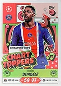 GH4 Ousmane Dembele – Topps UEFA Champions League & Europa League 2026-2027. Match Attax