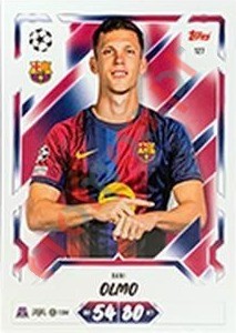 127 Dani Olmo – Topps UEFA Champions League & Europa League 2026-2027. Match Attax