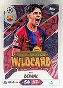 131 Marc Bernal – Topps UEFA Champions League & Europa League 2026-2027. Match Attax