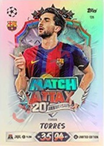 135 Ferran Torres – Topps UEFA Champions League & Europa League 2026-2027. Match Attax