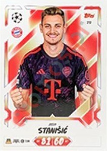 212 Josip Stanišić – Topps UEFA Champions League & Europa League 2026-2027. Match Attax