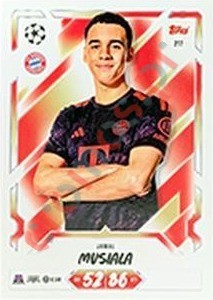 217 Jamal Musiala – Topps UEFA Champions League & Europa League 2026-2027. Match Attax