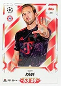 220 Harry Kane – Topps UEFA Champions League & Europa League 2026-2027. Match Attax