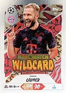 221 Konrad Laimer – Topps UEFA Champions League & Europa League 2026-2027. Match Attax