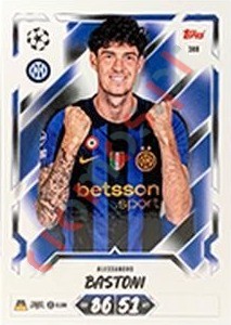 388 Alessandro Bastoni – Topps UEFA Champions League & Europa League 2026-2027. Match Attax