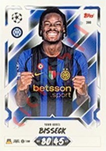 390 Yann-Aurel Bisseck – Topps UEFA Champions League & Europa League 2026-2027. Match Attax