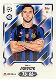 391 Carlos Augusto – Topps UEFA Champions League & Europa League 2026-2027. Match Attax