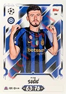 394 Petar Sučić – Topps UEFA Champions League & Europa League 2026-2027. Match Attax