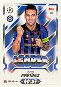 399 Lautaro Martínez – Topps UEFA Champions League & Europa League 2026-2027. Match Attax