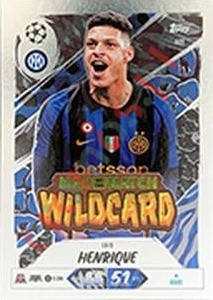 401 Luis Henrique – Topps UEFA Champions League & Europa League 2026-2027. Match Attax