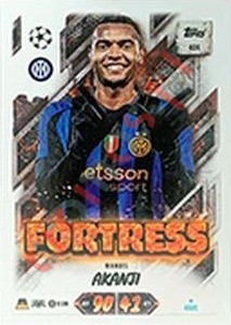 404 Manuel Akanji – Topps UEFA Champions League & Europa League 2026-2027. Match Attax