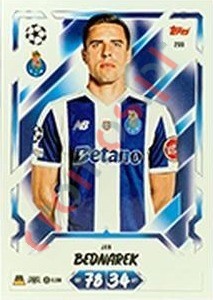 299 Jan Bednarek – Topps UEFA Champions League & Europa League 2026-2027. Match Attax