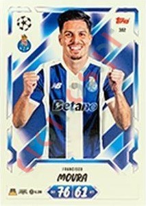 302 Francisco Moura – Topps UEFA Champions League & Europa League 2026-2027. Match Attax
