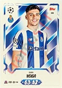 306 Gabri Veiga – Topps UEFA Champions League & Europa League 2026-2027. Match Attax