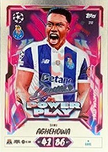 312 Samu Aghehowa – Topps UEFA Champions League & Europa League 2026-2027. Match Attax