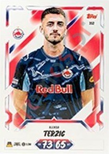 352 Aleksa Terzić – Topps UEFA Champions League & Europa League 2026-2027. Match Attax