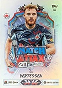 369 Yorbe Vertessen – Topps UEFA Champions League & Europa League 2026-2027. Match Attax