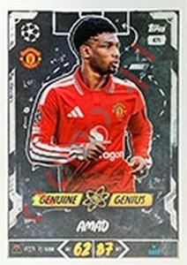 471 Amad Diallo – Topps UEFA Champions League & Europa League 2026-2027. Match Attax